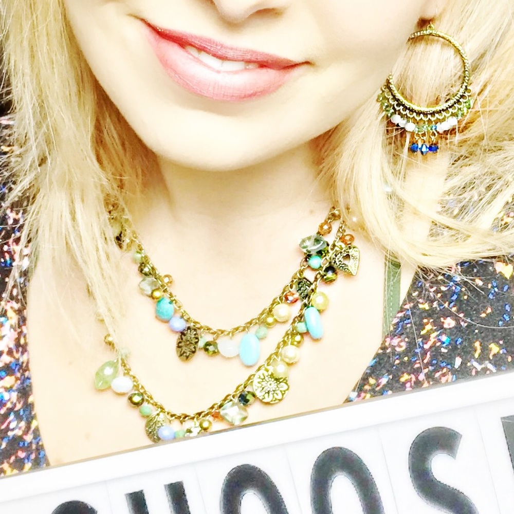 Treasure Trove Charmed Beaded Necklace Premier